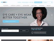 Tablet Screenshot of nationaloptometry.com
